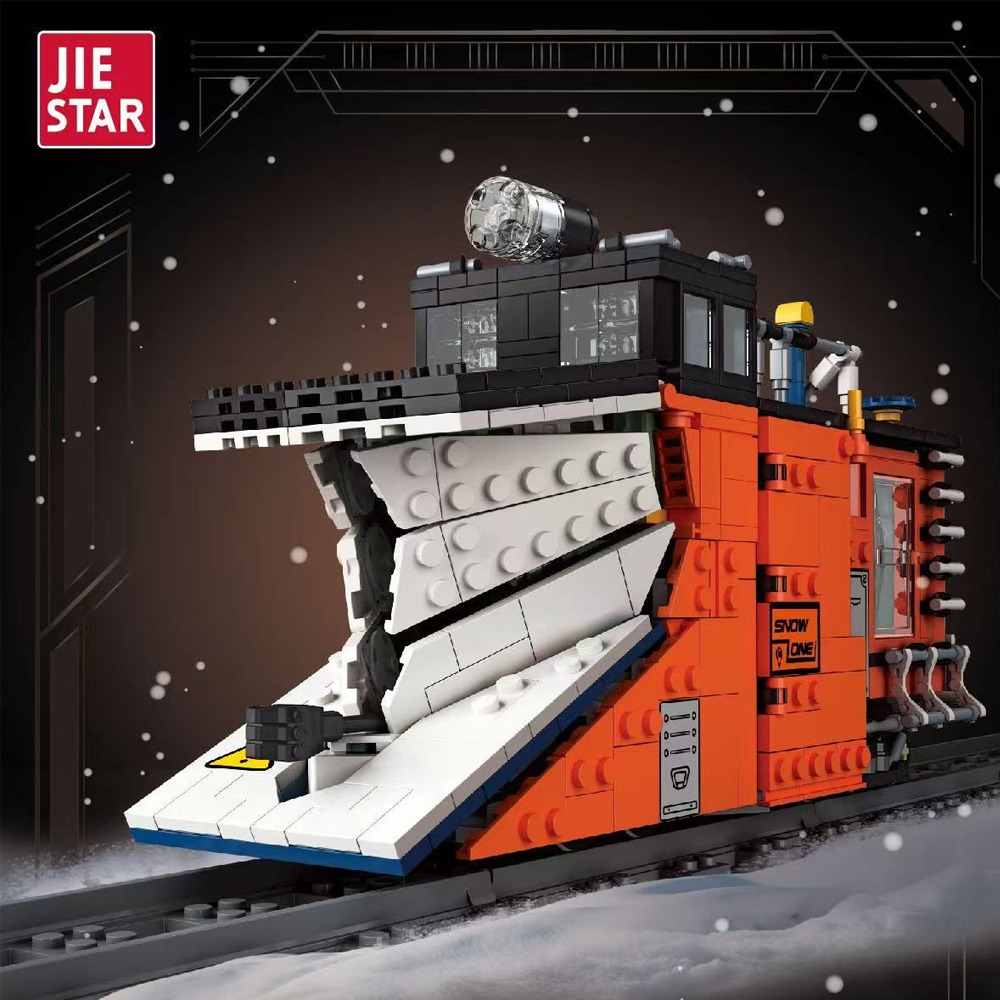 JIESTAR 59095 SNOW SHOVEL TRAIN Technic
