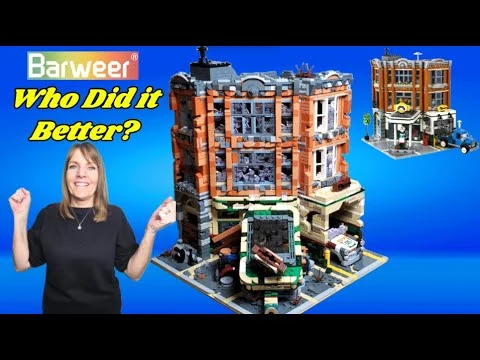 Barweer Corner Garage LEGO Set