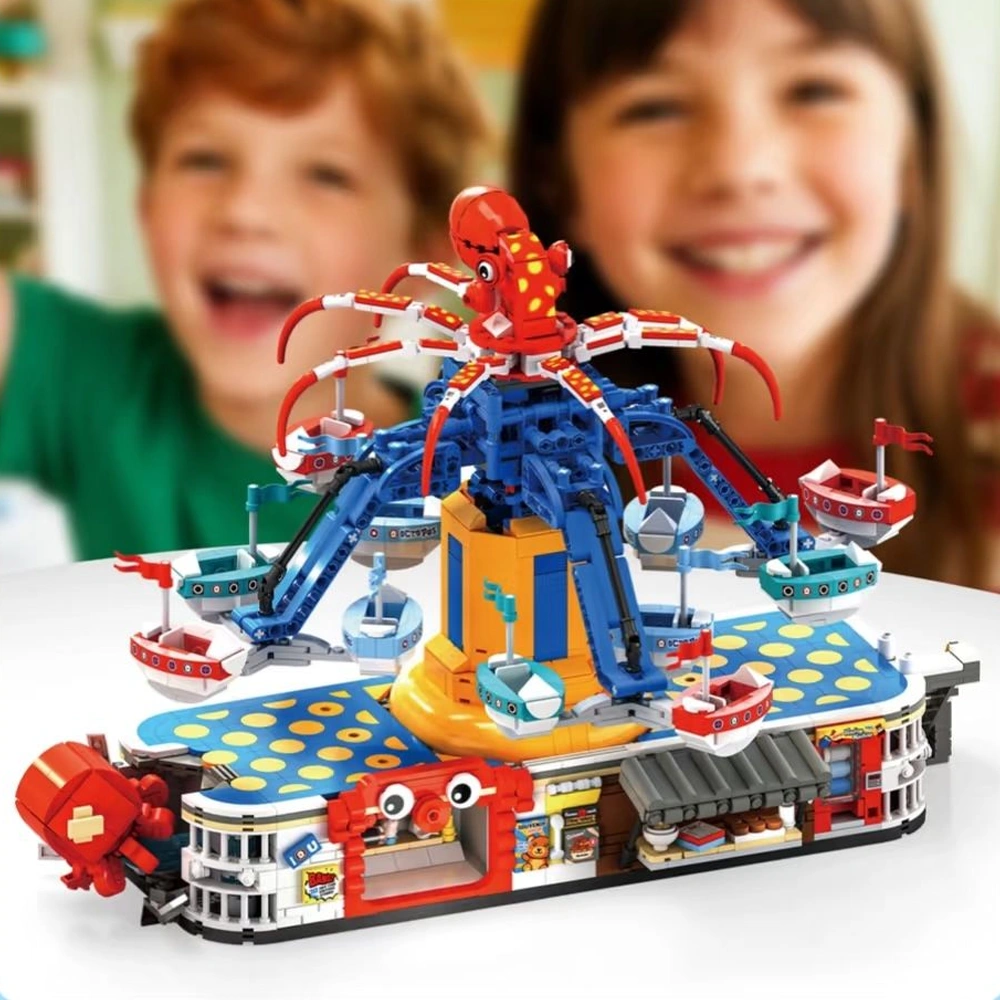 CBOX JD117 OCTOPUS AMUSEMENT PARK Creator Expert