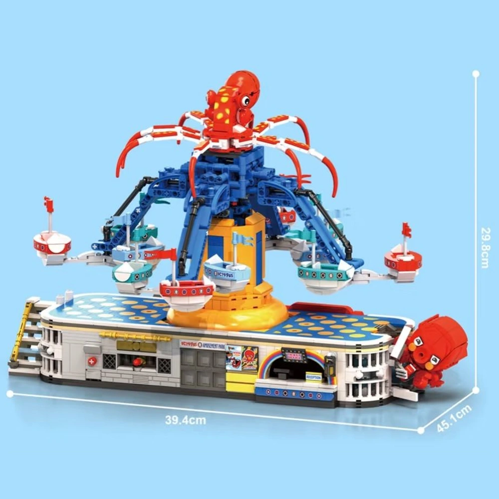 CBOX JD117 OCTOPUS AMUSEMENT PARK Creator Expert