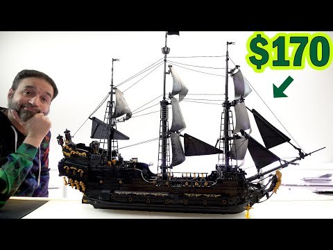 [Pre-sale] Reobrix 66036 Black Pearl Pirate Ship Technic US Warehouse Express