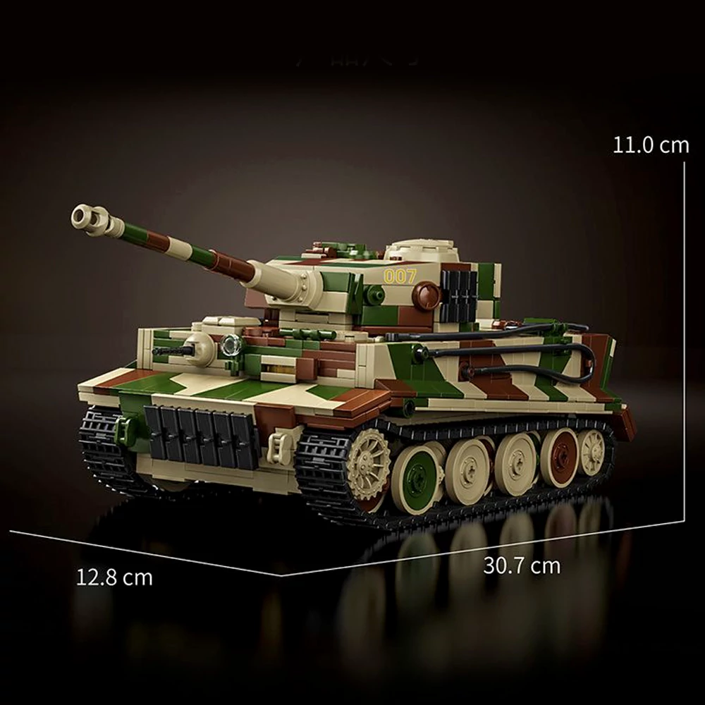 12GO 97013 TIGER TANK 007 Military