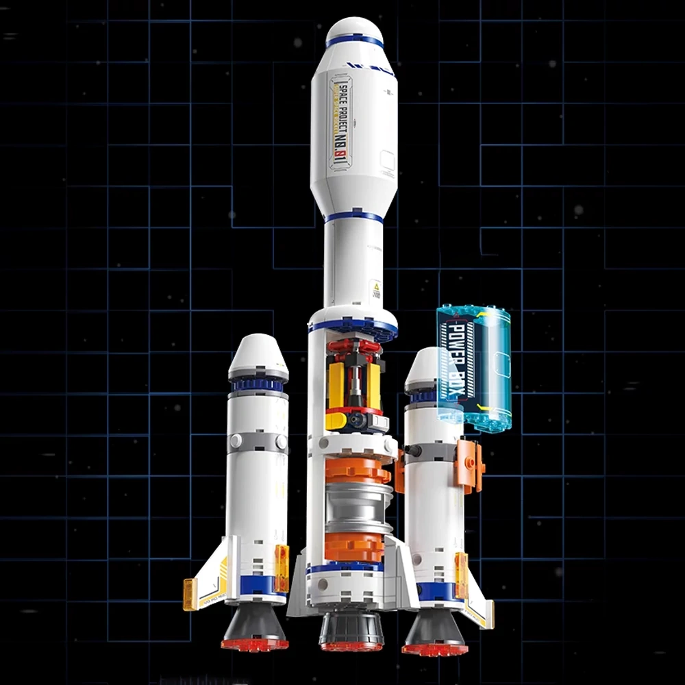 Feimibox S43011 Interstellar Exploration Small Rocket Technic