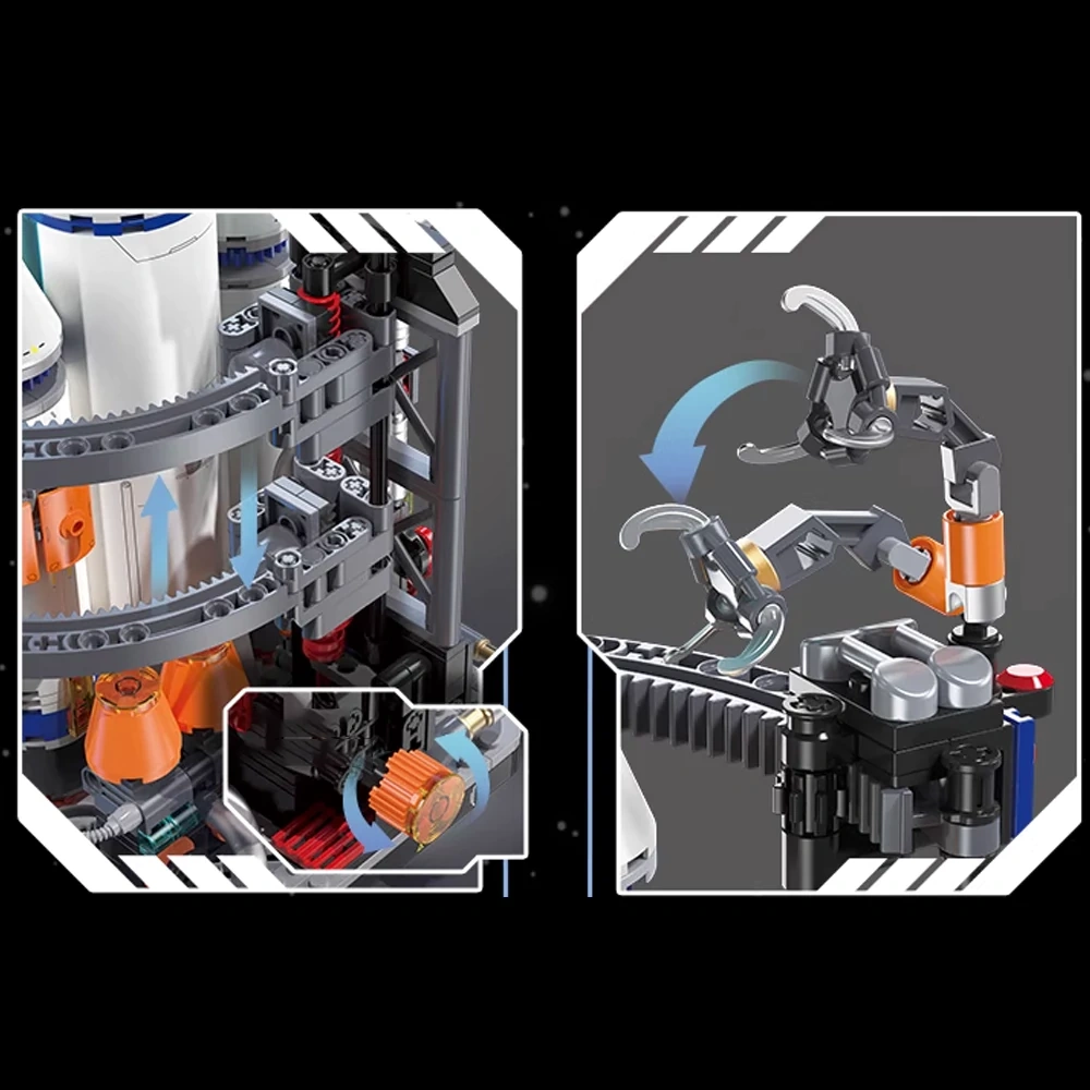 xikers タワレコ　ワンミニッツトーク イェチャン Feimibox S43011 Interstellar Exploration Small Rocket Technic