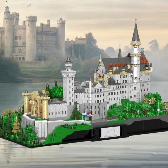 その他 New Castles Amazon.com: ZITIANYOUBUILD Lennox Castle Building Toys Set
