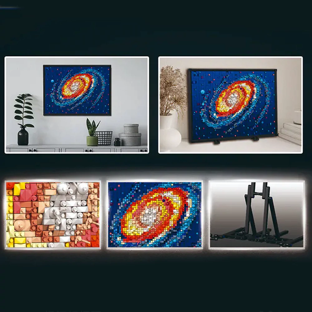 [Pre-sale] [Mini Micro Bricks] ZHEGAO LZ8340 Milky Way Art&Craft