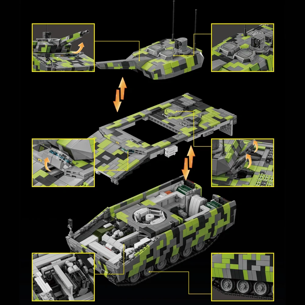 12GO 96011 KF-41 LVNXIFV Tank Military