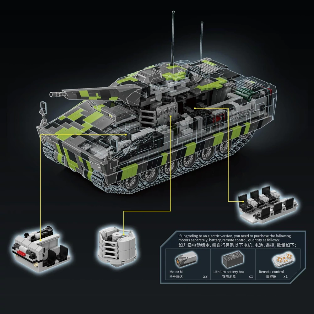 12GO 96011 KF-41 LVNXIFV Tank Military