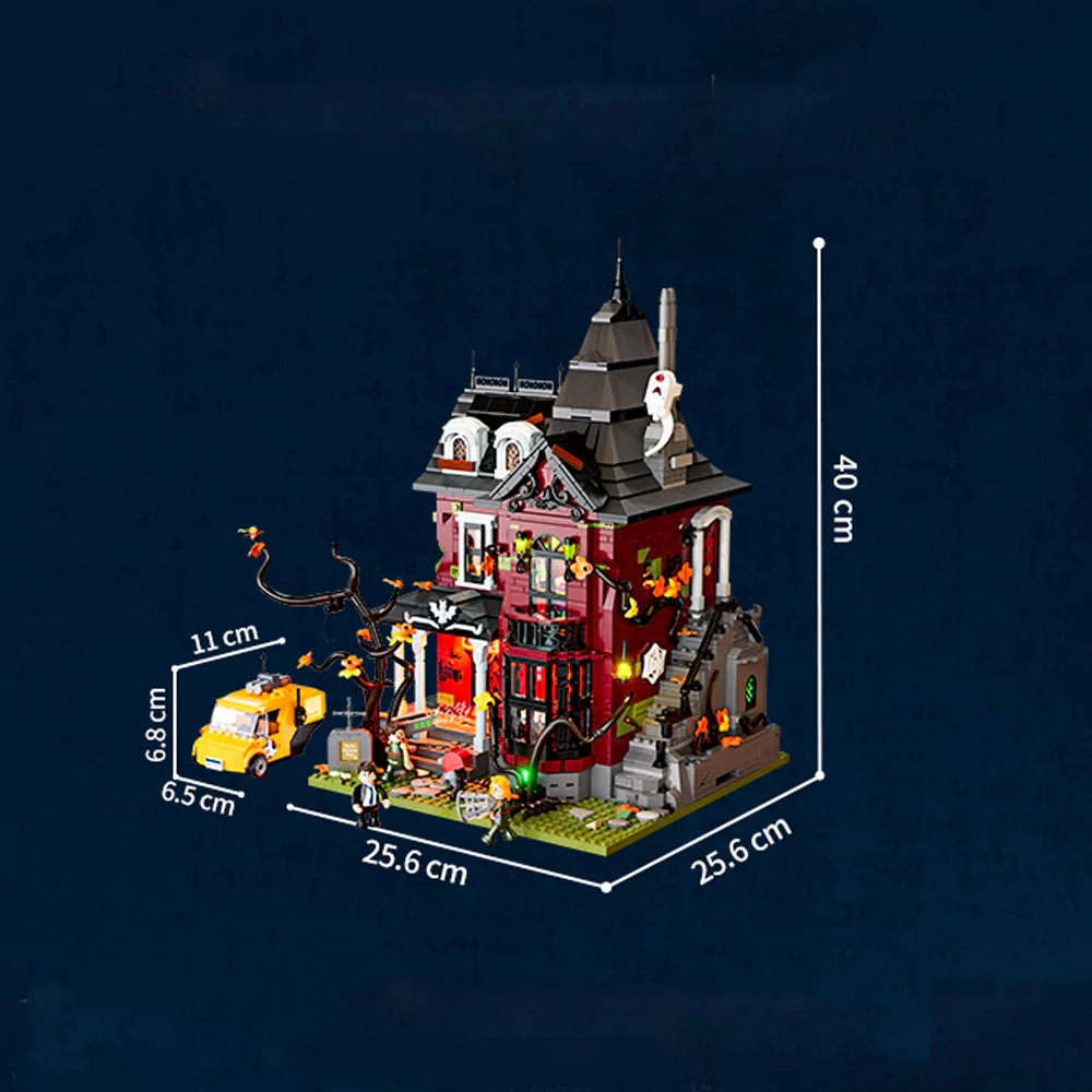 FunWhole L9092 Midnight Haunted Mansion Halloween