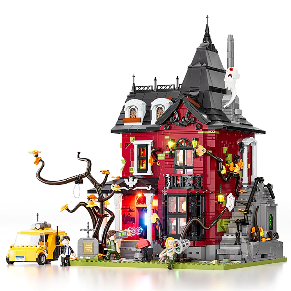 FunWhole L9092 Midnight Haunted Mansion Halloween