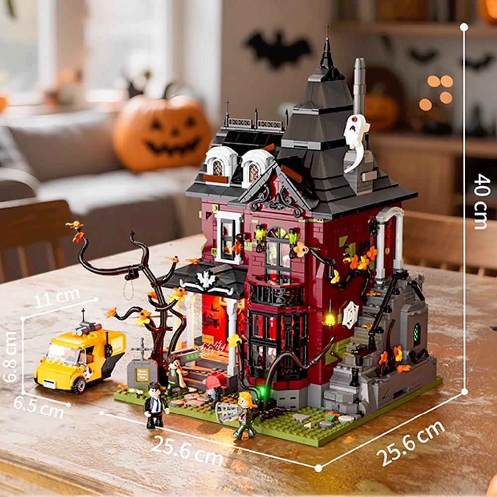 FunWhole L9092 Midnight Haunted Mansion Halloween