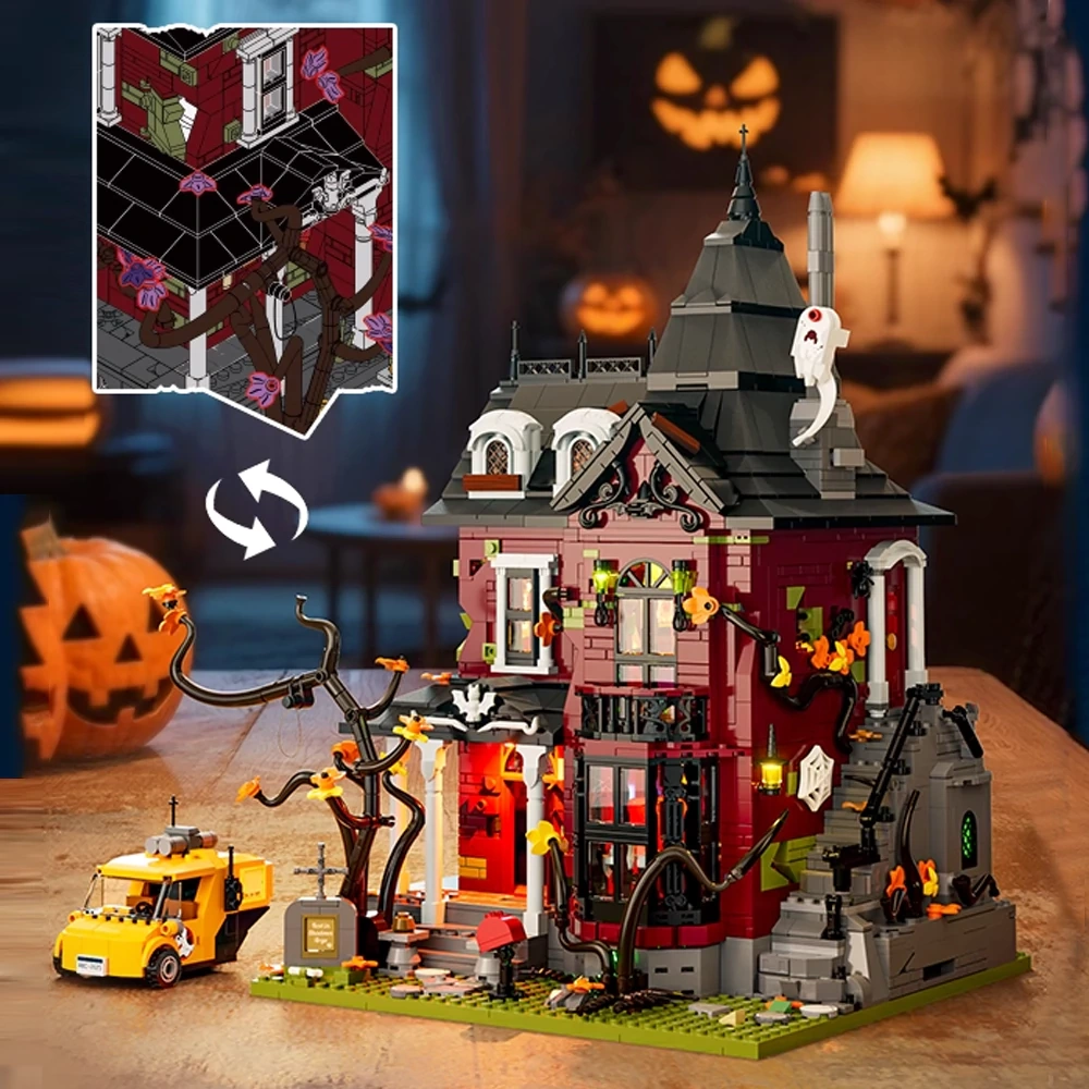 FunWhole L9092 Midnight Haunted Mansion Halloween