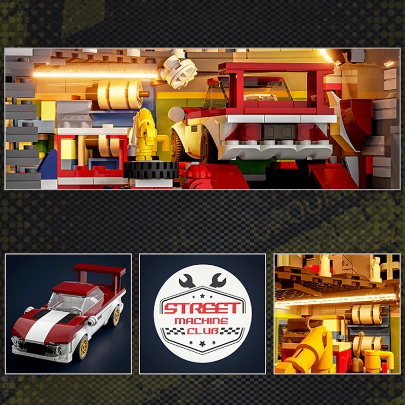 FunWhole L9088 Street MOD Garage Modular Buildings