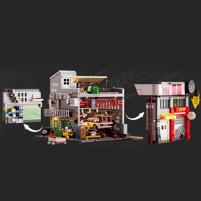 FunWhole L9088 Street MOD Garage Modular Buildings