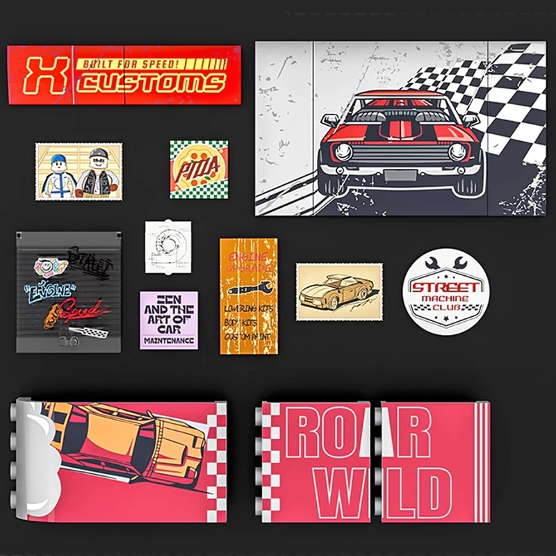 FunWhole L9088 Street MOD Garage Modular Buildings