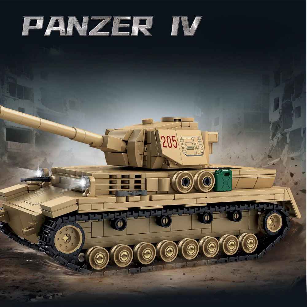 Leyi 66092 Panzer IV Tank Military