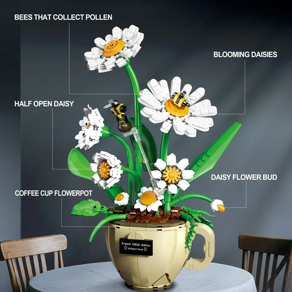 DK 3035 Coffee Cup Daisy Creator Expert