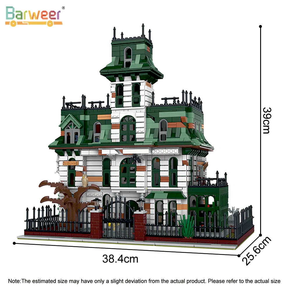 Barweer BWR005 Spooky Manor Building The Addams Family Modular Buildings