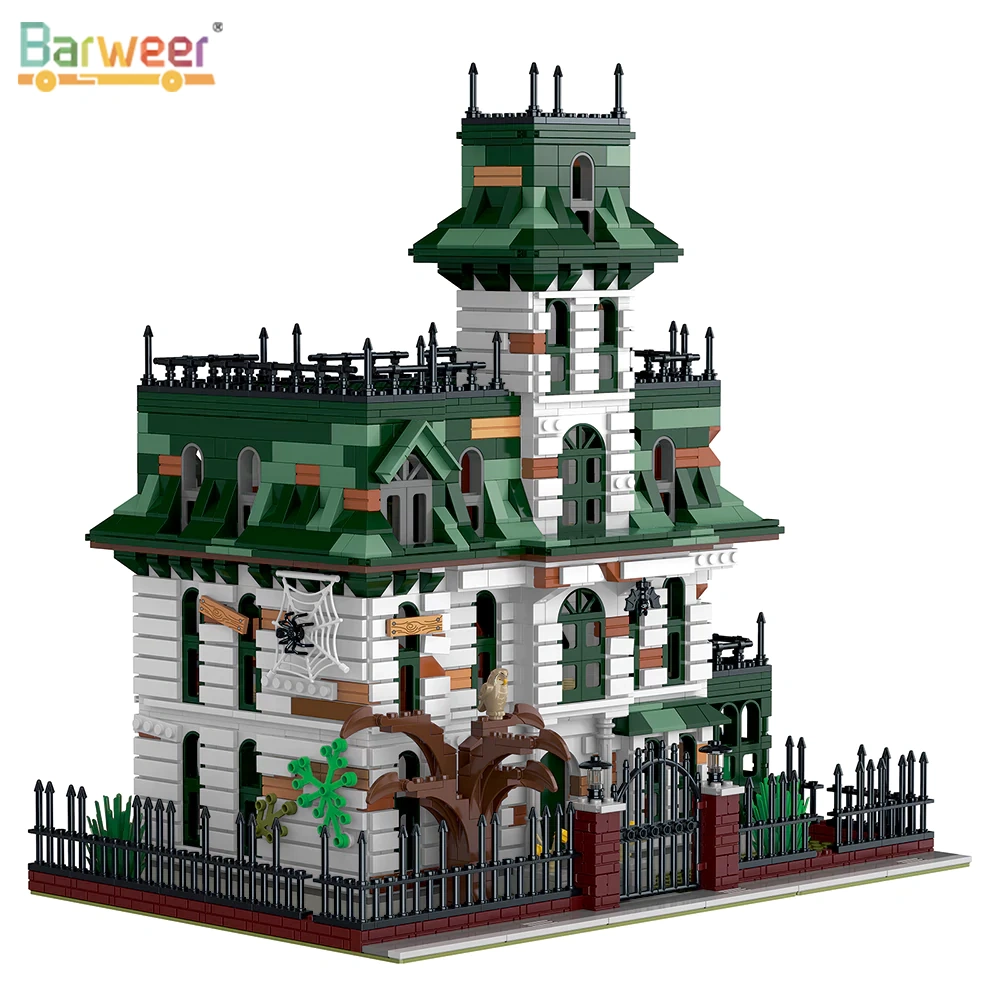 Barweer BWR005 Spooky Manor Building The Addams Family Modular Buildings