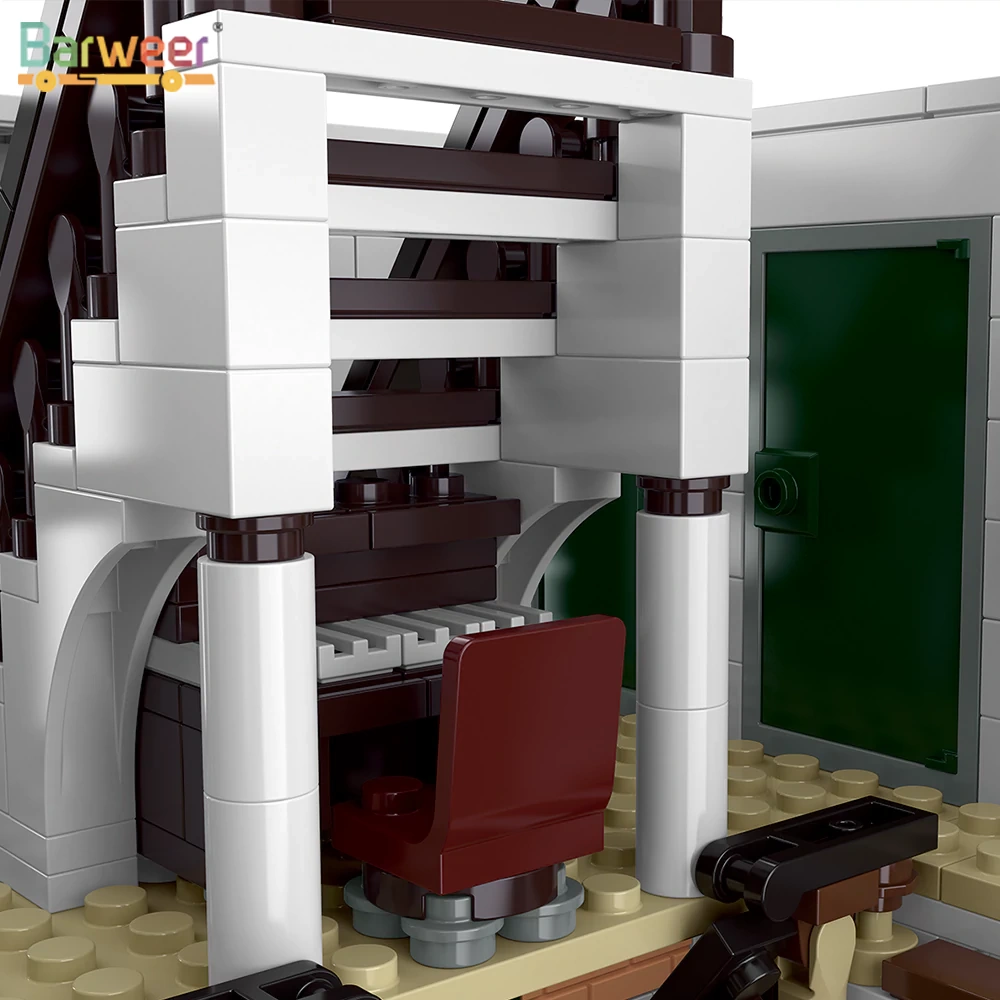 Barweer BWR005 Spooky Manor Building The Addams Family Modular Buildings