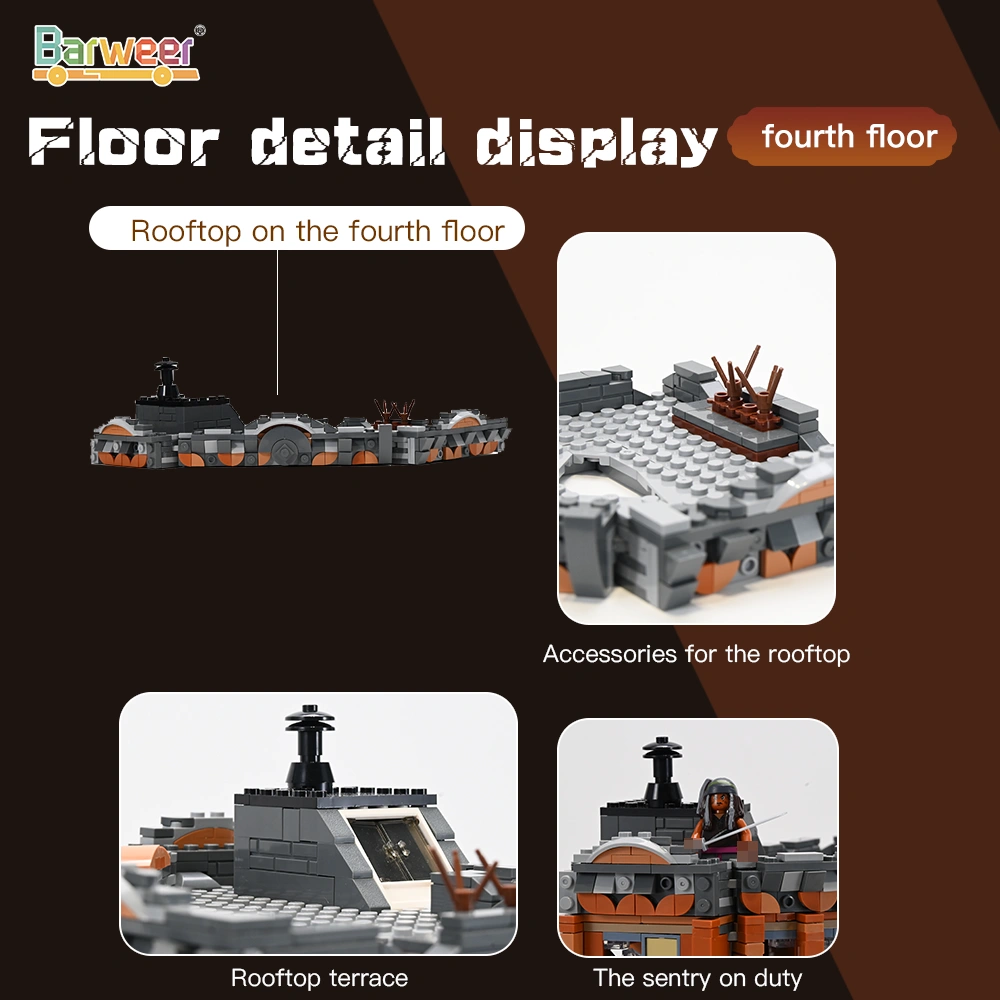 Barweer BWR002 Corner Garage Apocalypse Version Modular Buildings US Warehouse Express