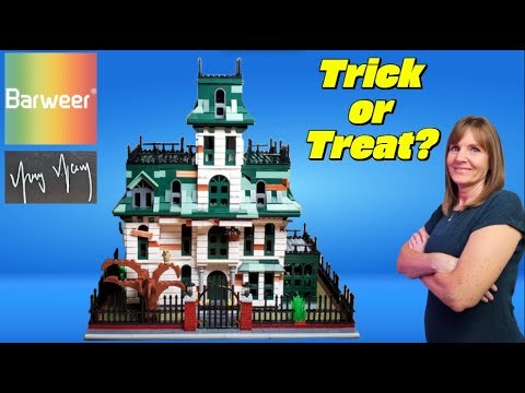 [Pre-sale] Barweer BWR005 Spooky Manor Building The Addams Family Modular Buildings Europe Warehouse Express