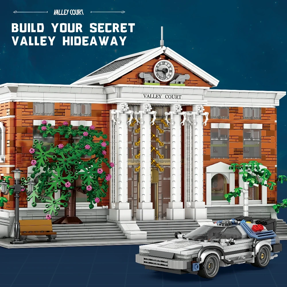 FALAGIL B99002 Modular Back To The Future Courthouse Movie