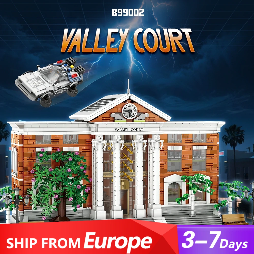 FALAGIL B99002 Modular Back To The Future Courthouse Movie