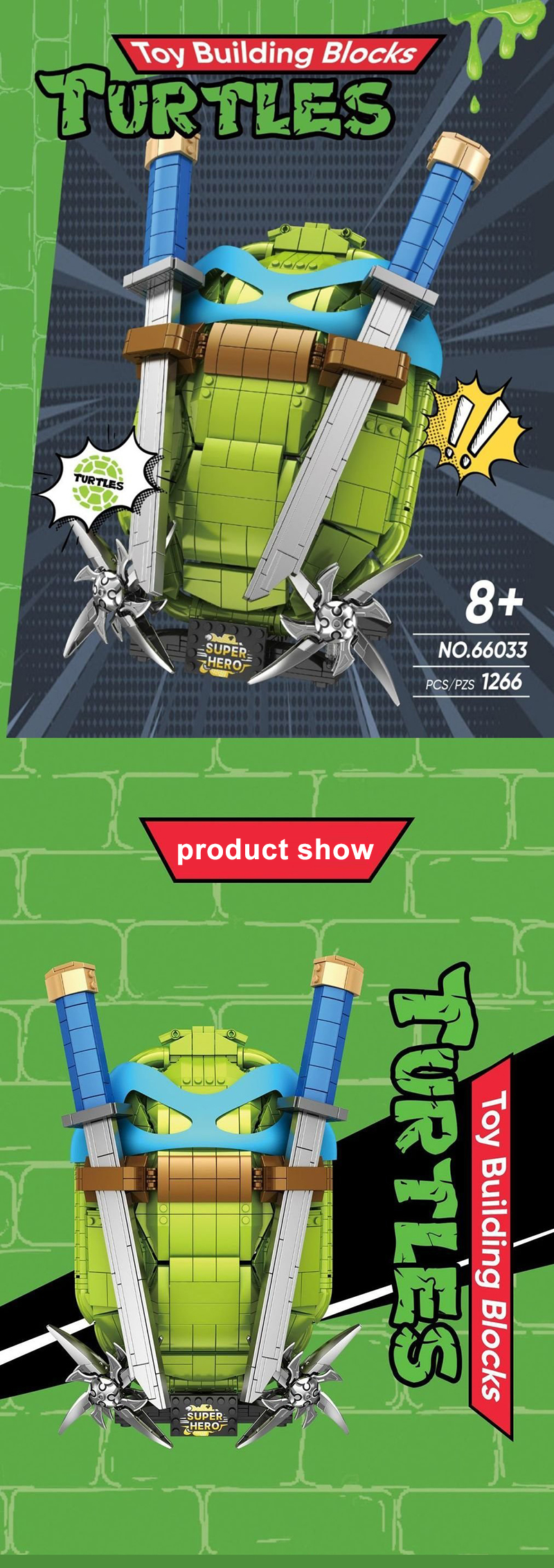 WGC 66033 Ninja Turtle Shell Movie & Game