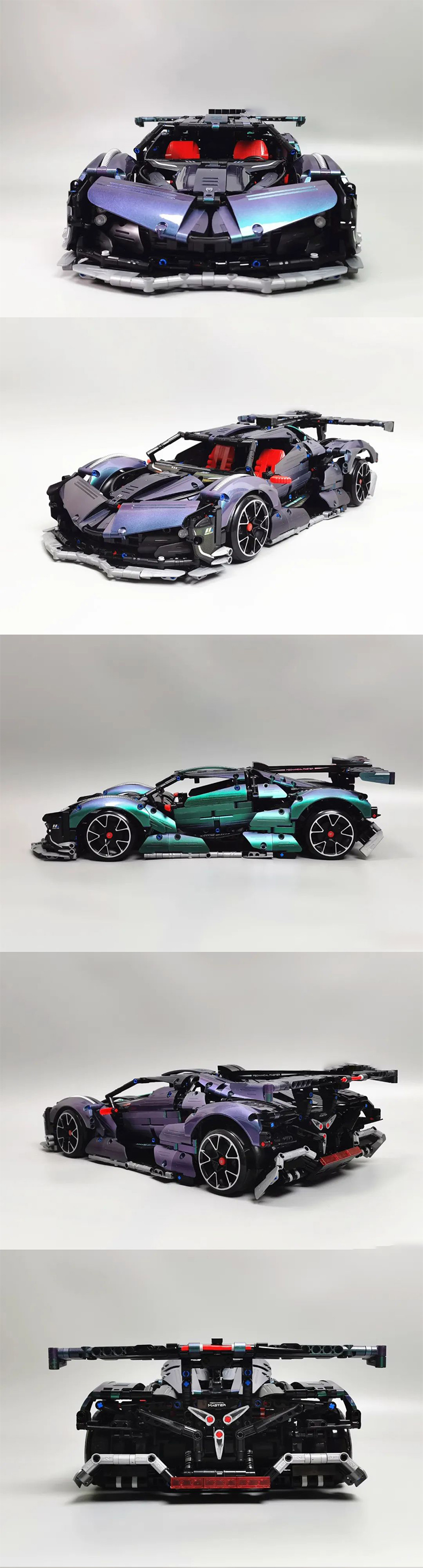 With Motor】IM.Master 9826-2 Technic 1:10 Helios Drift Sports Car