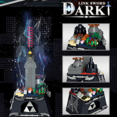 JJ9060 The Sword of darkness 392±pcs