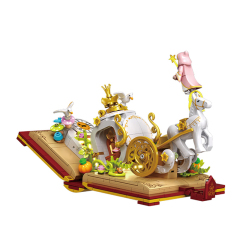 506173 Fairy Tale Book：Cinderella 600±pcs