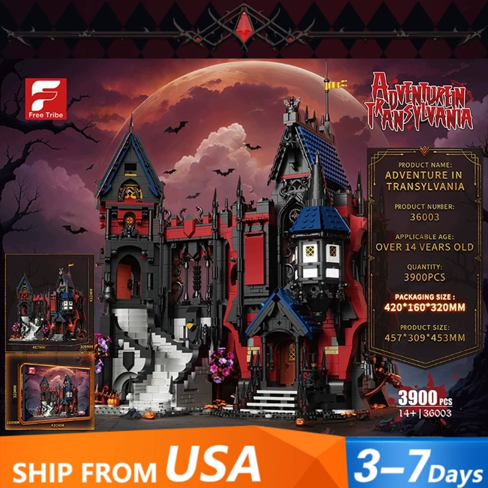 FreeTribe 36003 ADVENTURE IN TRANSYLVANIA Halloween US Warehouse Express