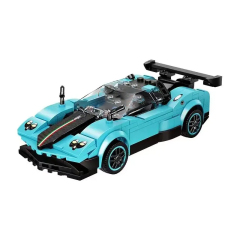FC1617 Blue Racer Car 270±pcs