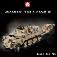 66063 Armor Halftrack 562±pcs