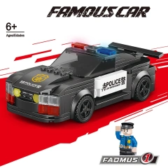 50036 Special police sports car 242±pcs