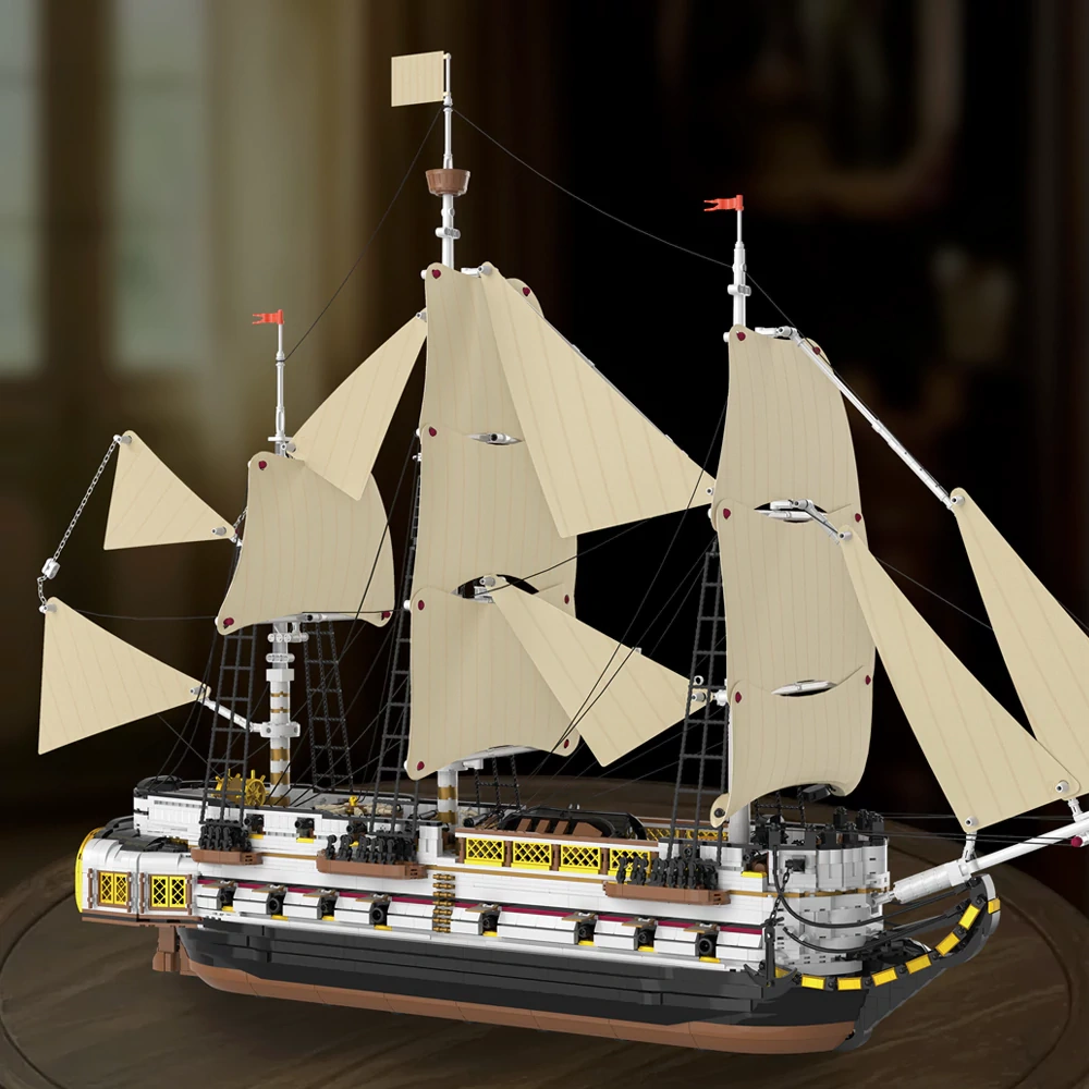 Reobrix 66048 ENDEAVOR SAILING SHIP Technic