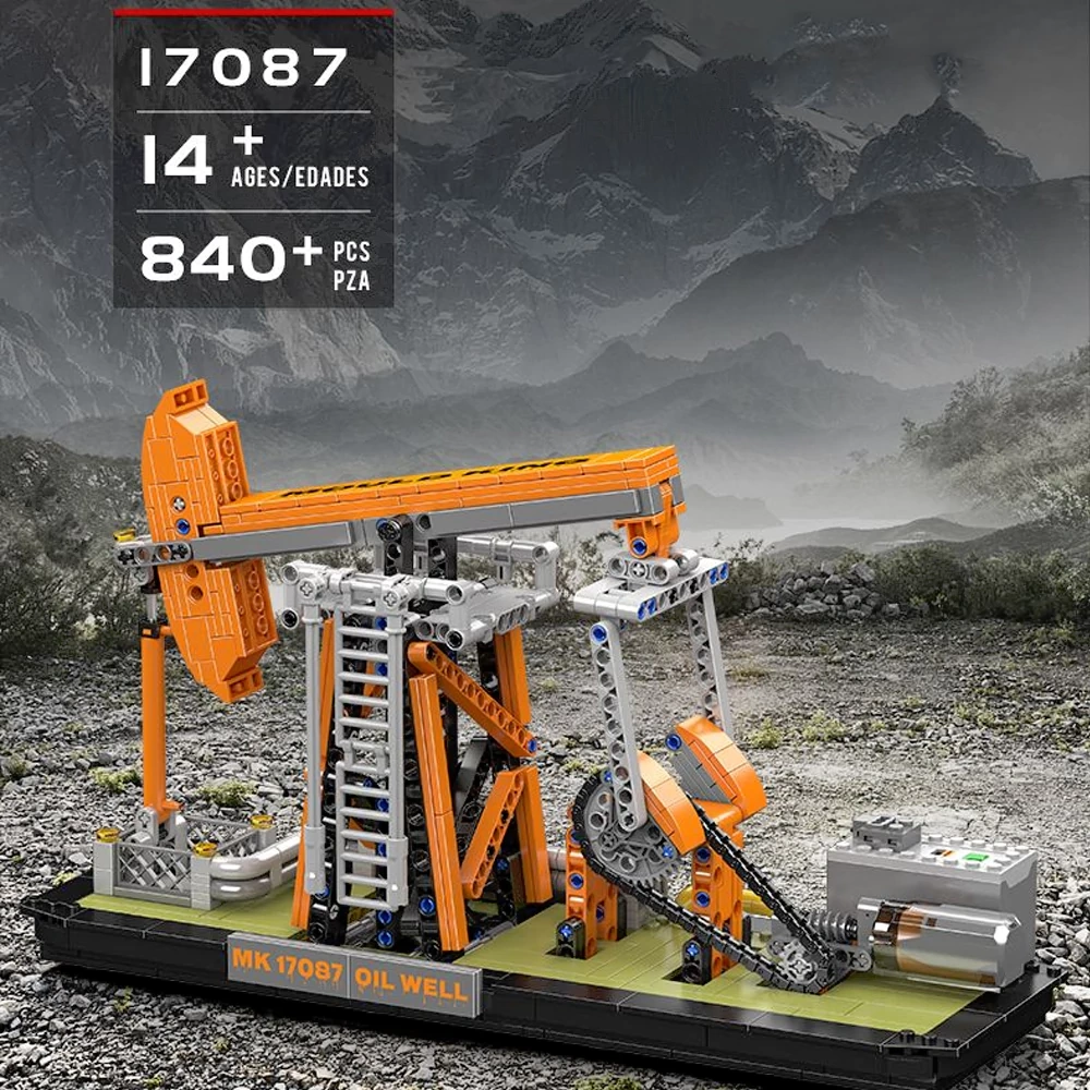 MouldKing 17087 OIL WELL Technic