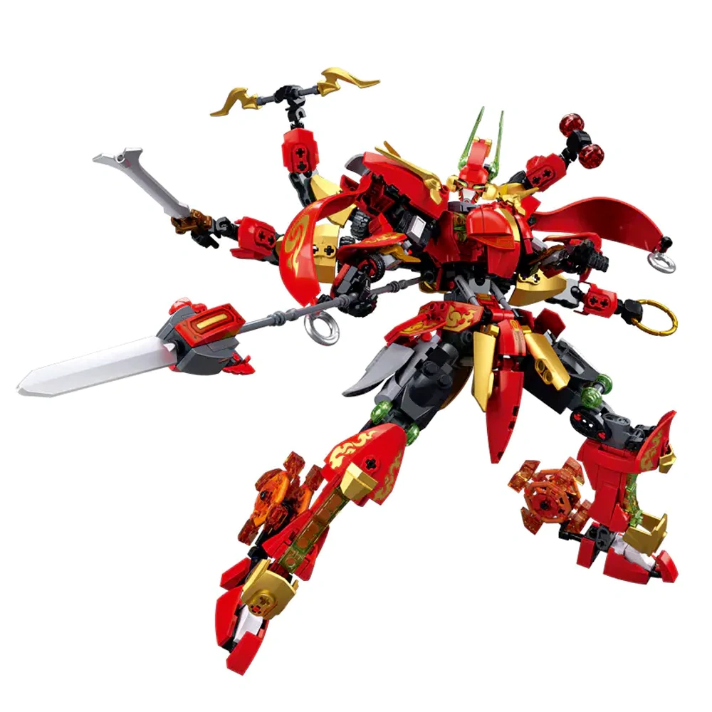 Sluban Creation of the Gods Mech Creator Expert
