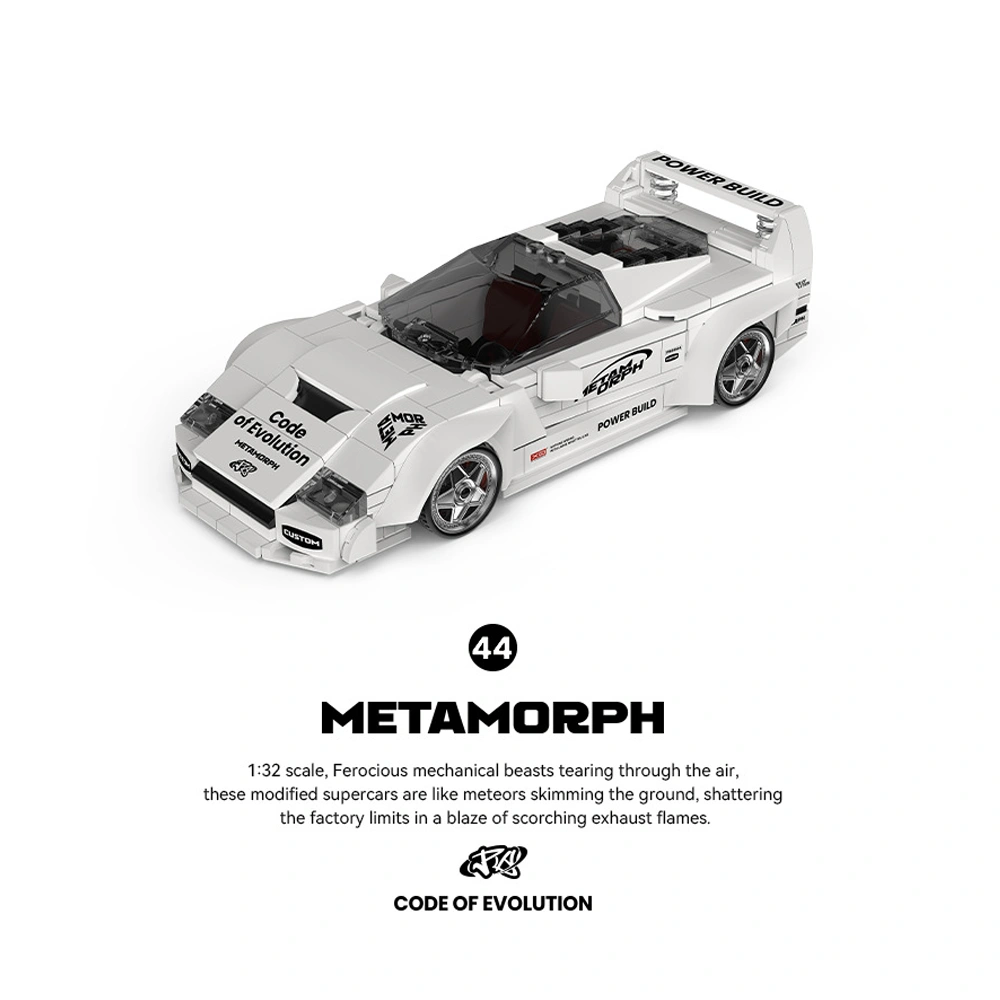 PowerBlock PB8844 METAMORPH F40 Sports Car Technic