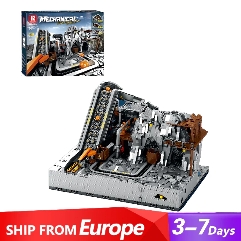 [With Motor] Reobrix 22023 GBC Mining Machinery Technic Europe Warehouse Express