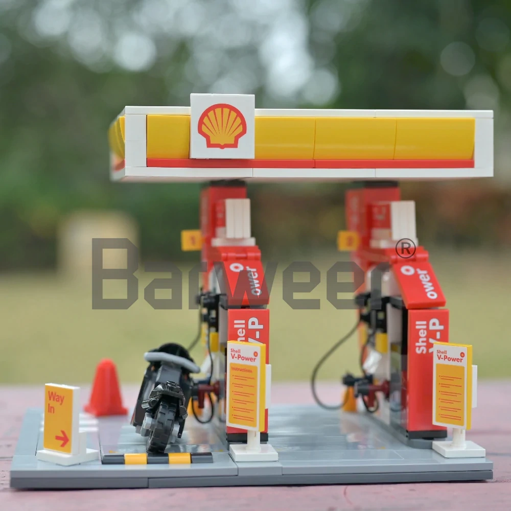 CaDA Shell Gas Station Series Creator Expert