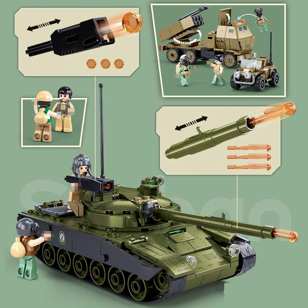 Sluban Military Vehicles Series Military