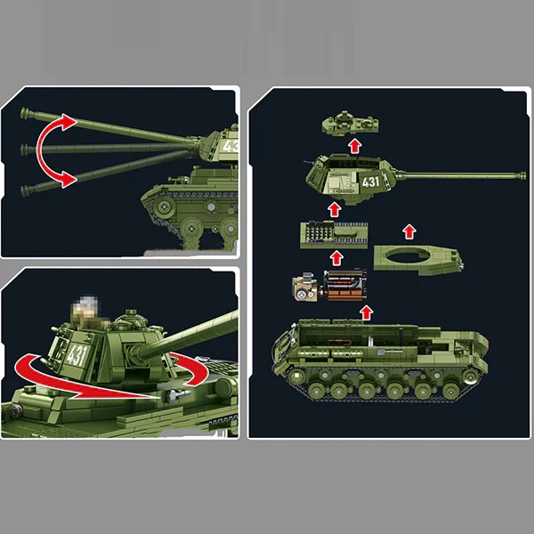 Panlos 632018 JS-2 Heavy Tank Military