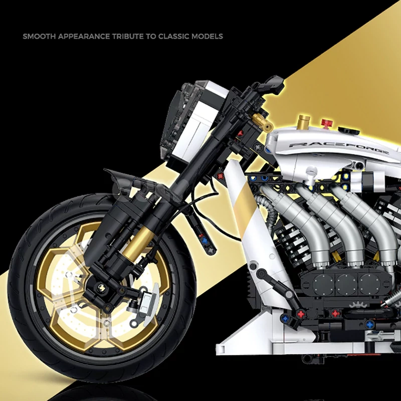 GULY 60522 Raceforge Top Speed Motorcycle 1:5 Technic