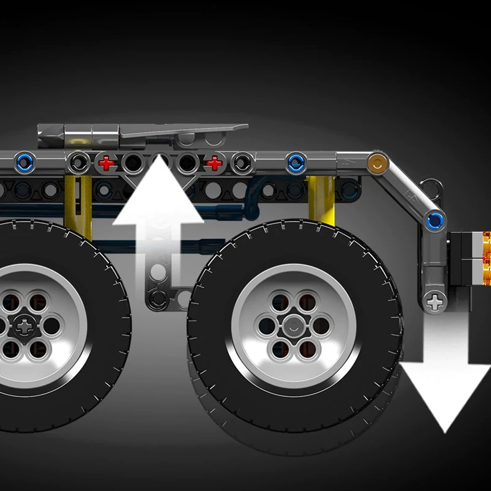 MouldKing 13202 No.K100 Aerodyne Tractor Truck Technic