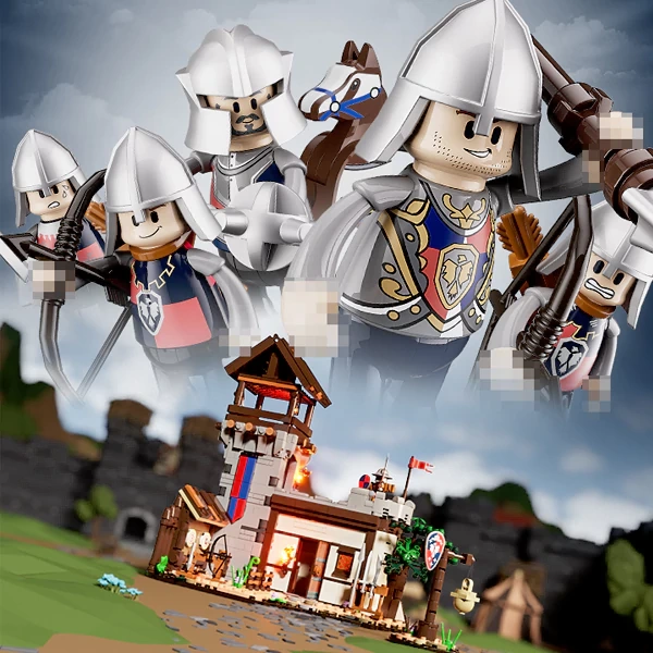 FunWhole F9048 Medieval Soldier Training Ground Modular Buildings