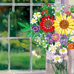 JIESTAR JJ9028 A Midsummer's Promise Botanical Collection