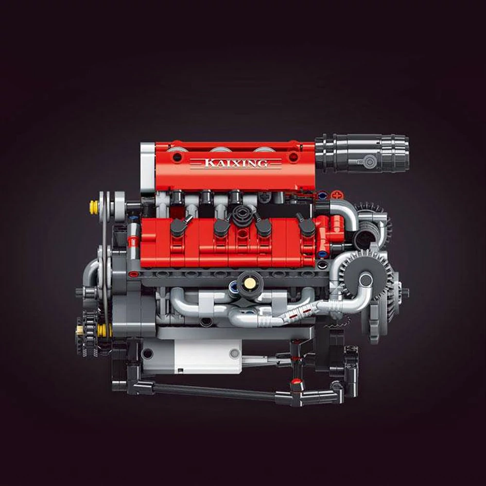 KAIXING K96203 Ferrari V8 Engine Technic