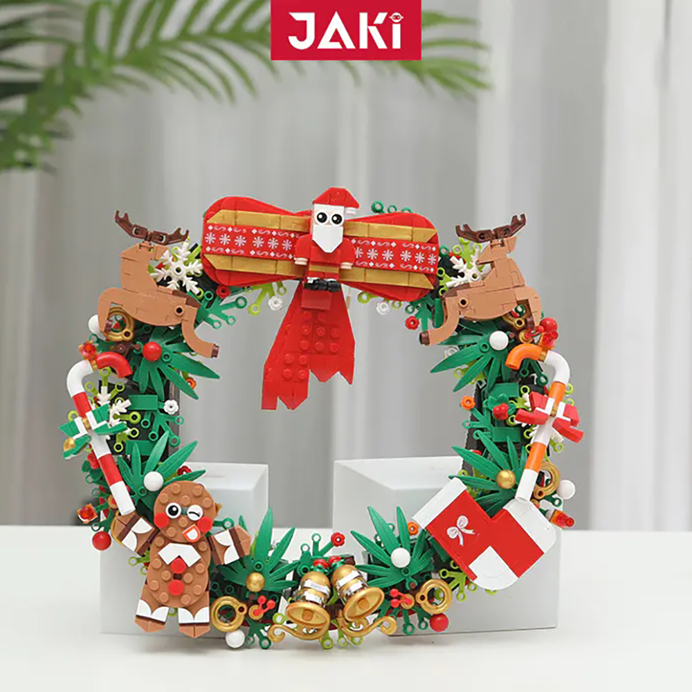 JAKI 5118 Creator Christmas FunDesk Building  Blocks 674pcs Bricks Toys Gift From China Delivery.